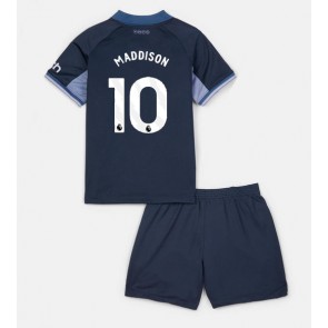 Tottenham Hotspur James Maddison #10 Replika Babytøj Udebanesæt Børn 2023-24 Kortærmet (+ Korte bukser)